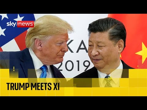 Donald Trump meets China’s Xi Jinping in South Korea | Sky News coverage