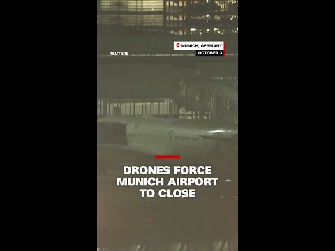Drones force Munich airport to close