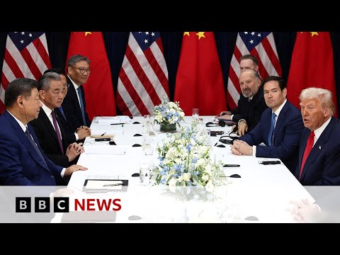 Trump lowers tariffs on China and ends ‘rare earths roadblock’ after Xi meeting | BBC News