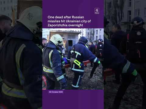 One dead after Russian missile strike