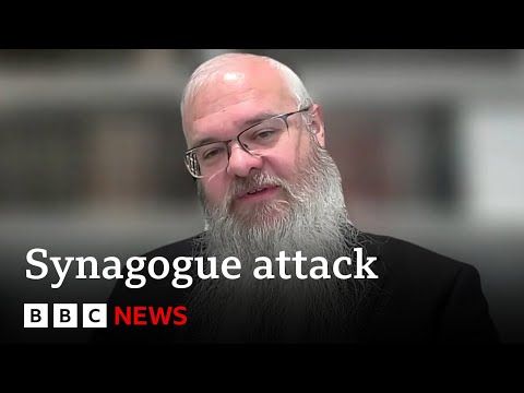 Manchester rabbi: ‘We can’t despair… We can’t give up’ | BBC News