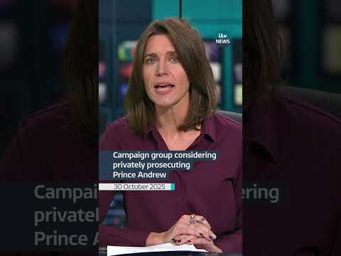 Campaign group ‘Republic’ considering privately prosecuting Prince Andrew #itvnews