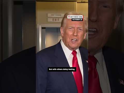 Trump says US will resume nuclear testing