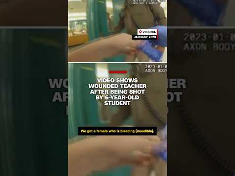 Video shows wounded teacher after being shot by 6-year-old student