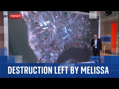 Hurricane Melissa: Before and after images show destruction in Jamaica