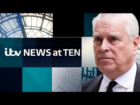 Watch ITV News at Ten as Andrew stripped of ‘prince’ title | ITV News