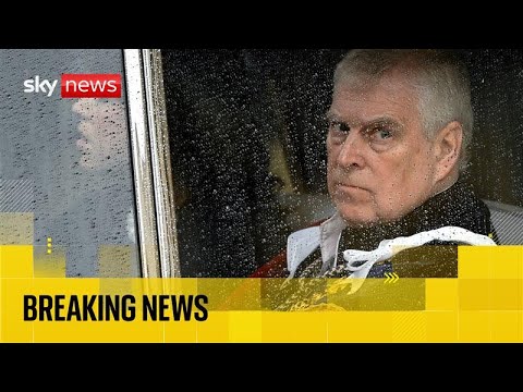 Andrew loses ‘prince’ title and will move out of Royal Lodge over Epstein ties