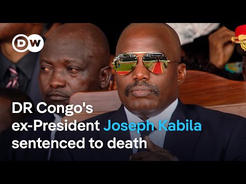DR Congo court sentences former leader to death for collaborating with Rwanda, M23 rebels | DW News