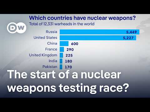 Trump’s planned nuclear weapons testings: Will China and Russia follow? | DW News