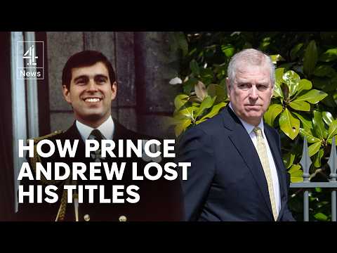 How Epstein scandal brought down ‘Prince’ Andrew