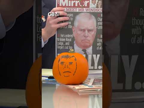 🎃 GB News presenters put their artistic skills to the test in pumpkin challenge