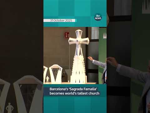 Barcelona’s ‘Sagrada Famalia’ becomes world’s tallest church