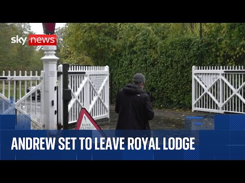Live from Royal Lodge in Windsor after Andrew stripped of titles