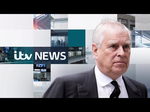 Watch ITV Evening News: Andrew’s name formally removed from peerage roll