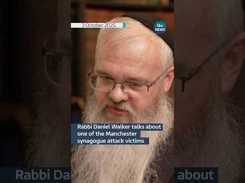Rabbi Daniel Walker talks about one of the Manchester synagogue attack victims #shorts