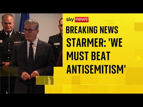 Prime Minister Sir Keir Starmer visits Manchester in the wake of synagogue attack