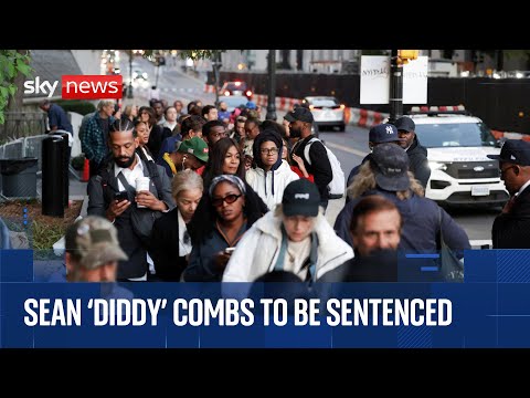 Sean ‘Diddy’ Combs to be sentenced – watch arrivals at Manhattan court