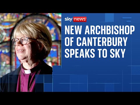 Dame Sarah Mullally discusses a range of issues with Sky’s Jonathan Samuels