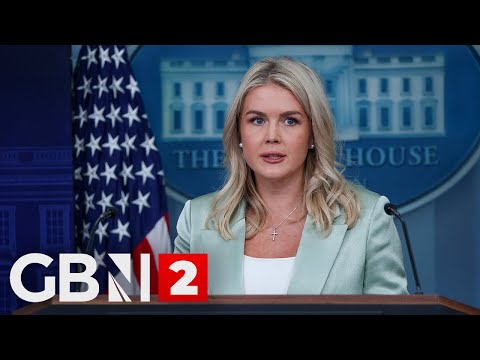 White House Press Secretary Leavitt holds press briefing