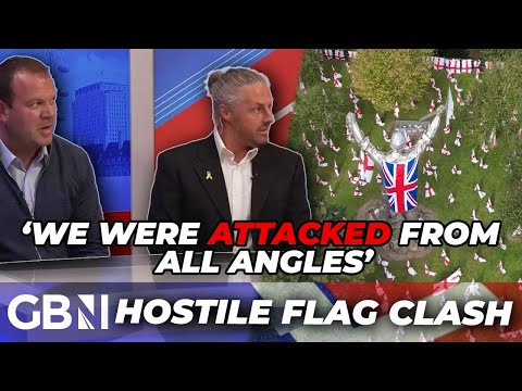 ‘Attacked from all angles’ | Raise The Colours Founders MOBBED for flying St George’s Cross