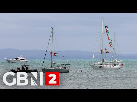 WATCH: Conscience boat from the Freedom Flotilla Coalition sails towards Gaza