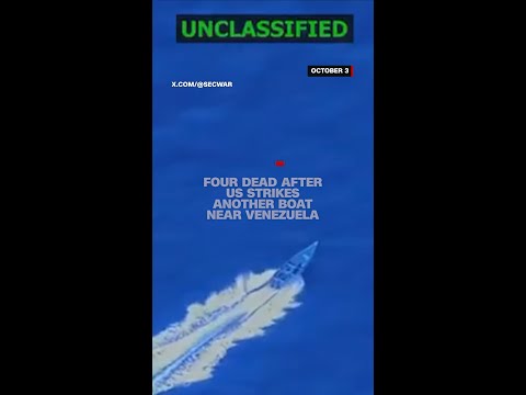 Four dead after US strikes another boat near Venezuela