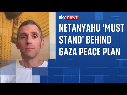 Netanyahu ‘must stand’ behind Gaza peace plan, says cousin of killed hostage