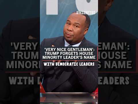 ‘Very nice gentleman’: Trump forgets House minority leader’s name