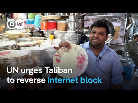 Taliban internet blackout hits women and cripples businesses in Afghanistan | DW News