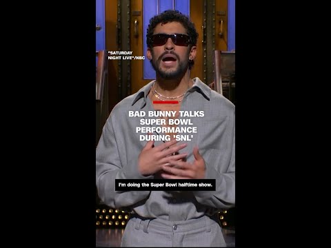 Bad Bunny talks Super Bowl performance during ‘SNL’