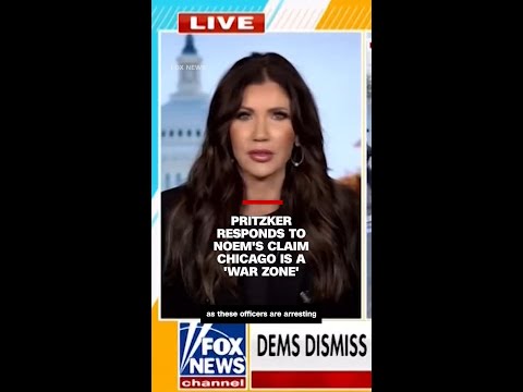 Pritzker responds to Noem’s claim Chicago is a ‘war zone’