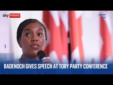 Kemi Badenoch warns change won’t be easy in Conservative party conference speech