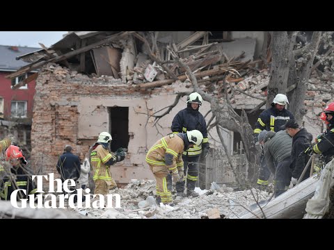 Lviv residents rescued after deadly Russian attack