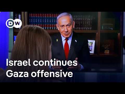 Israel continues Gaza offensive on the evening of hostage deal negotiations | DW News