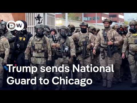 Trump authorizes National Guard deployment to Chicago to deal with “out of control crime“ | DW News