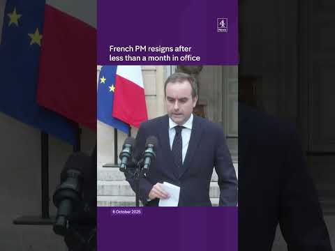 French Prime Minister resigns after a month