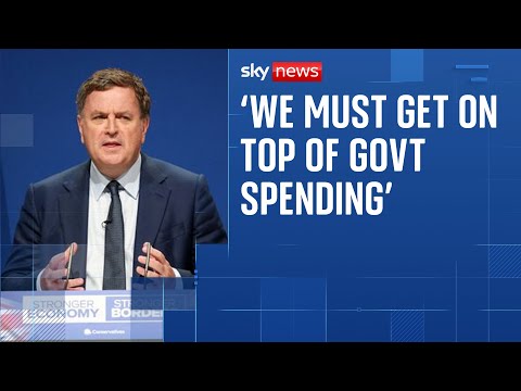 Stride speech pitches Tories as more fiscally responsible than Labour and Reform