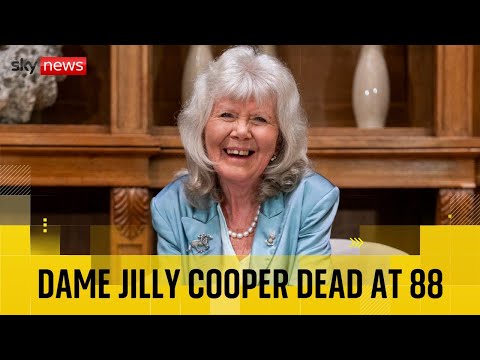 Breaking: Author Dame Jilly Cooper has died aged 88