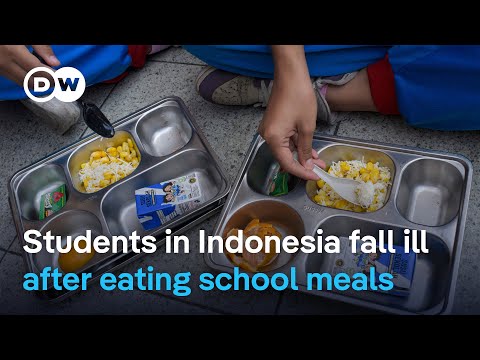 Indonesia: Hundreds of students fall sick from free school meals | DW News