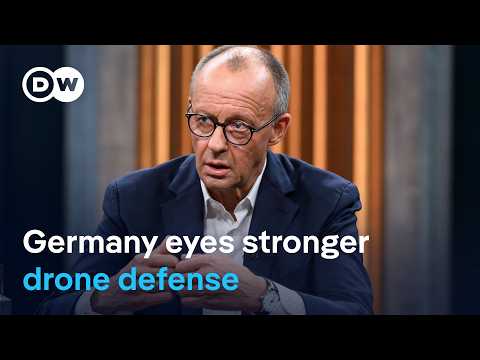 Merz: Drone flights intended to ‘unnerve’ Germans | DW News