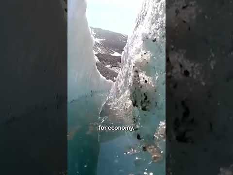 Glaciers melting: before and after