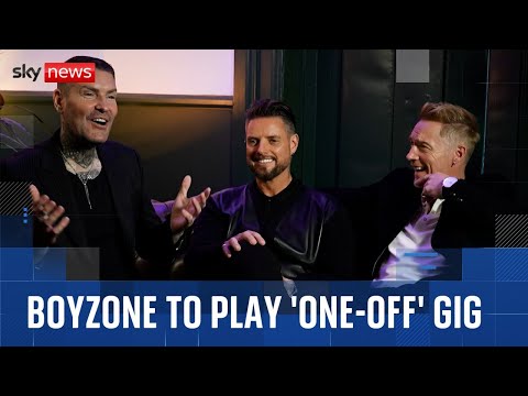 Boyzone: ‘This show is on our terms’