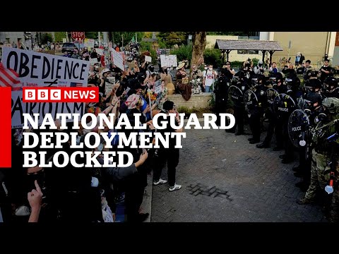 Judge blocks Trump’s National Guard deployment to Oregon | BBC News