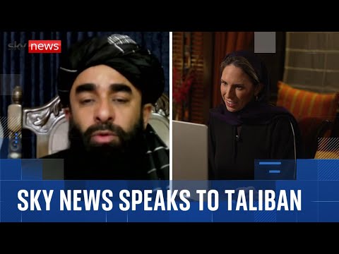 Afghanistan has ‘visible signs of recovery’, Taliban spokesman tells Sky News | Watch full interview