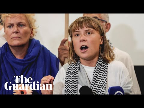 ‘Our systems are betraying Palestinians,’ says Greta Thunberg after Israel deportation