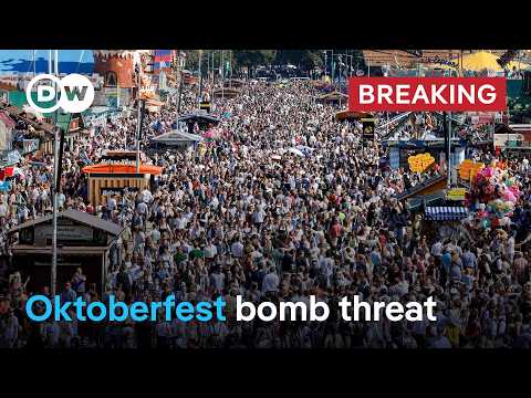 Breaking: Oktoberfest suspended due to bomb threat, linked to previous explosion in Munich | DW News