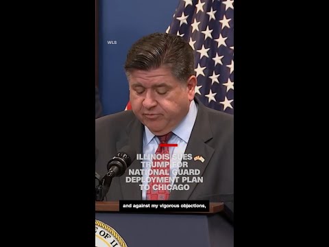 Illinois sues Trump for National Guard deployment plan to Chicago