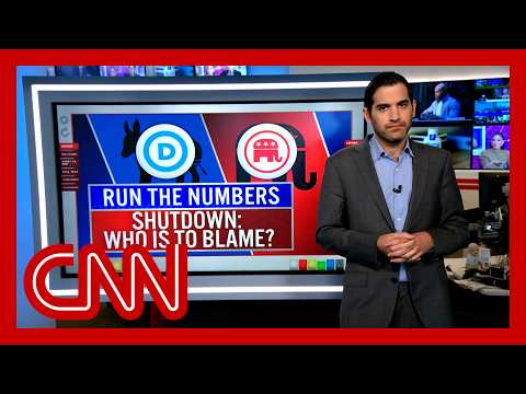Who’s to blame for the government shutdown? CNN’s Harry Enten runs the numbers