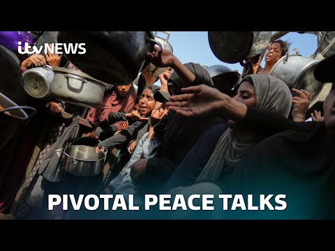 Pivotal peace talks between Israel and Hamas held in Egypt | ITV News