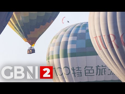 WATCH: Hot air balloons fill the skies above New Mexico